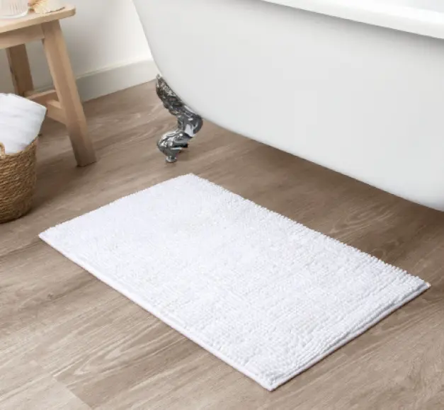 [24004] Robust Luxury Bath Mat - High quality cotton - 400 gm - 50*80 cm - 1000 gsm